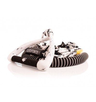 Liquid Force Rudder + Rope Surf 9 Ultra Suede White